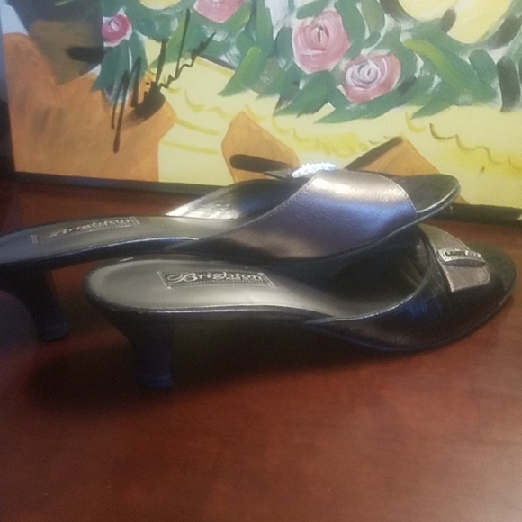 Brighton black and pewter sandals - Picture 7 of 7